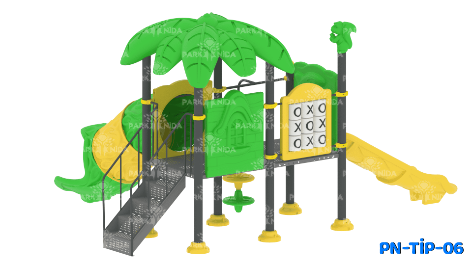 PNTip-06 3-12 Yaş 15 Kişilik TOKİ Tipi Toplu Konut Çocuk Oyun Parkı