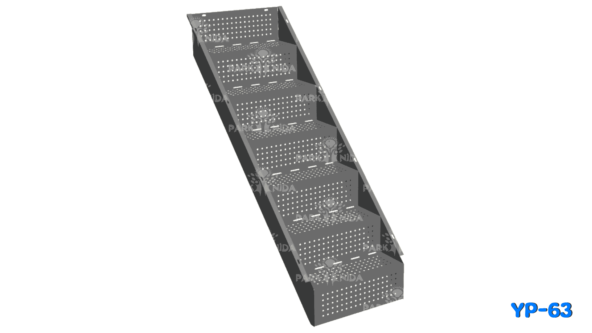 YP-63 Plastisol (PVC) Kaplı H:150 Basamak